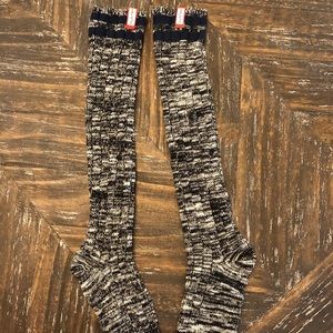 HUNTER brand tall boot socks. Never worn.